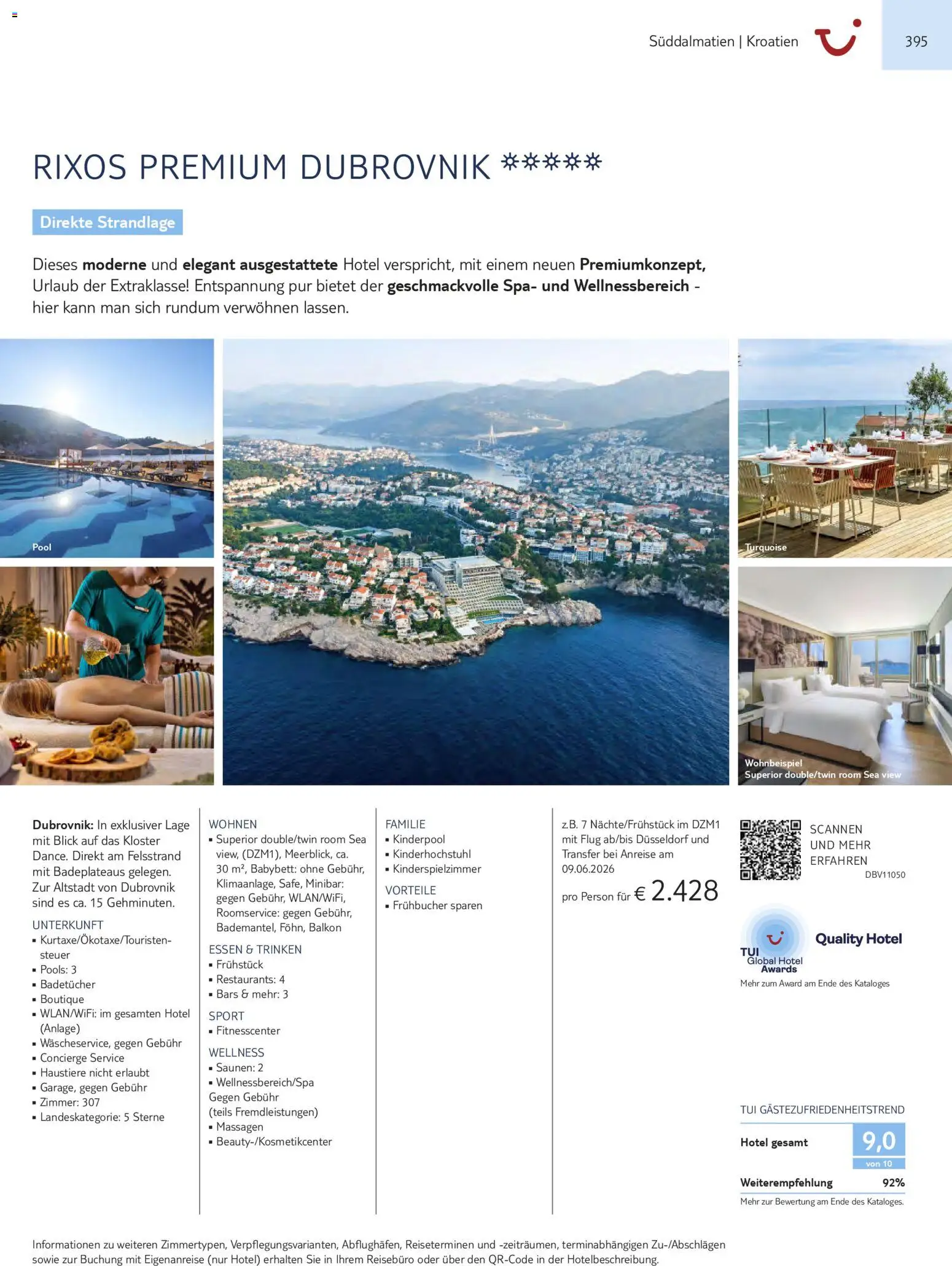 TUI Prospekt Südeuropa & Nordafrika 2026/27 – gültig ab 03.03.2026 | Seite: 395 | Produkte: Babybett