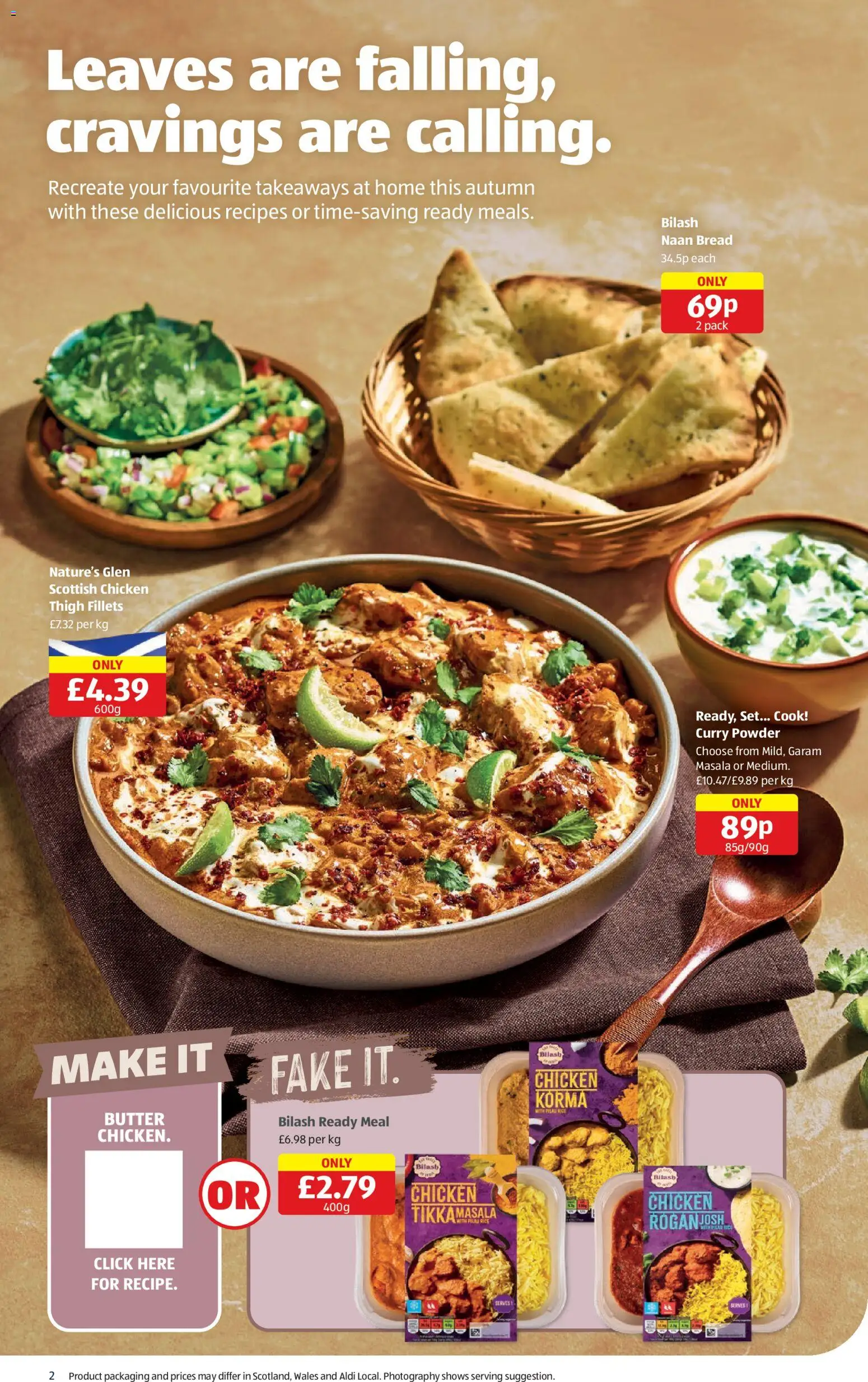 {H1} | Page: 2 | Products: Chicken, Butter, Bread, Chicken thigh fillets