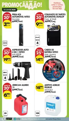 Pré-visualização Pingo Doce Poupe este Fim de Semana válido de 17/07/2026 | Página: 22 | Produtos: Aspirador, Bateria