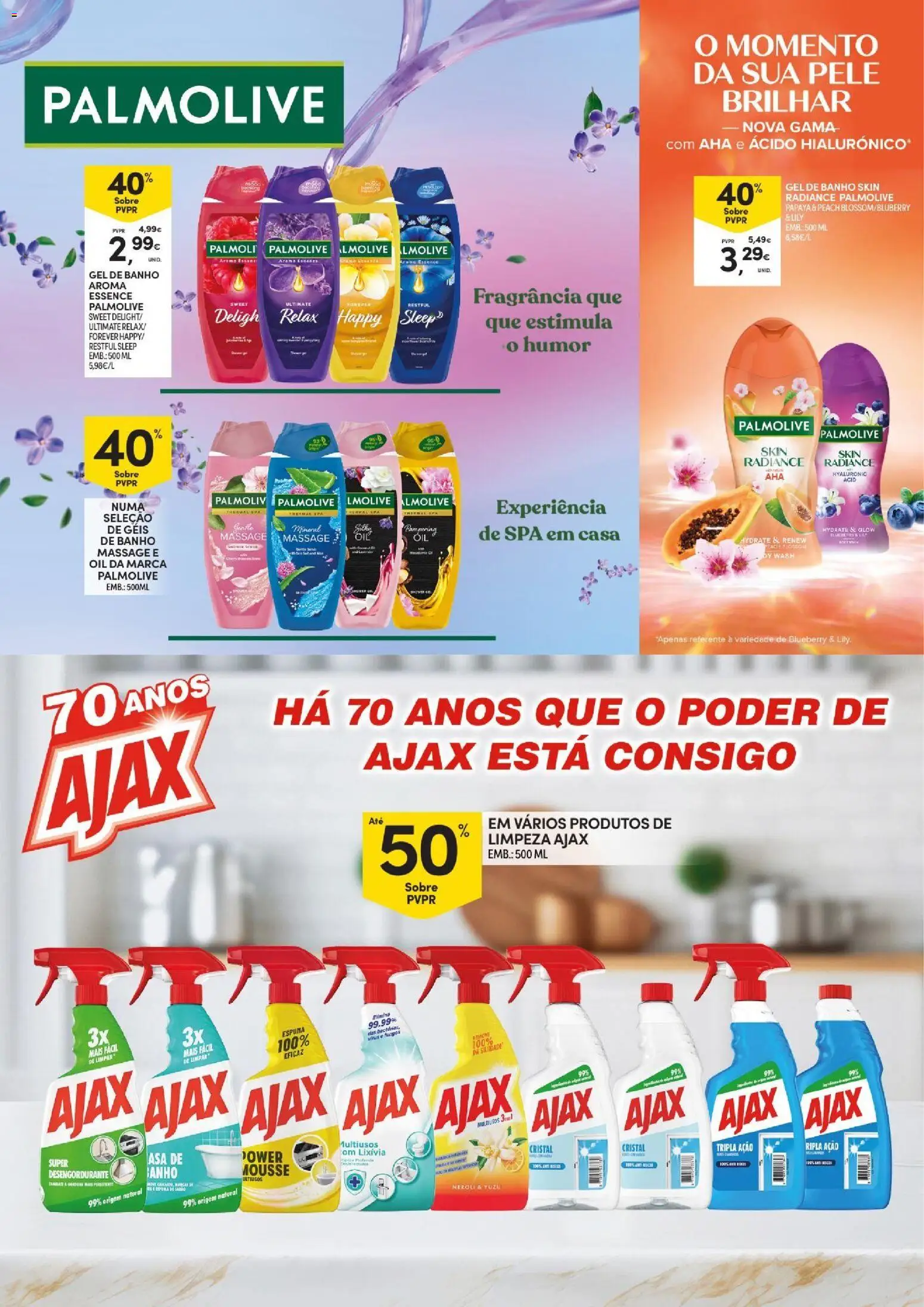 Continente folheto Açores │ válido de 15/10/2026 | Página: 29 | Produtos: Produtos de limpeza, Fragrância, Gel de banho, Banho