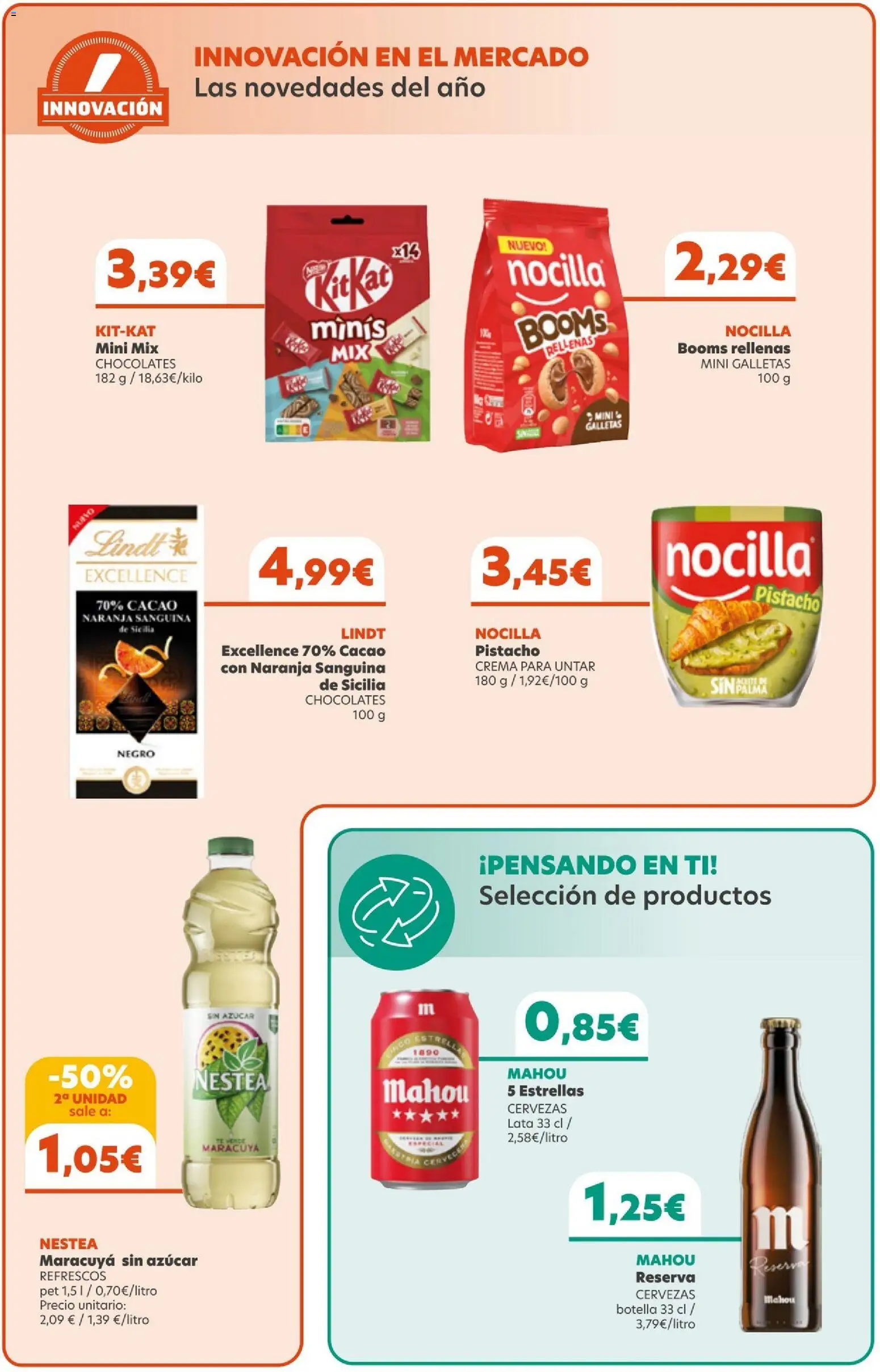 Spar - folleto │ válido desde el 16/10/2026 | Página: 9 | Productos: Lindt, Crema, Té, Galletas