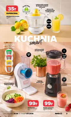 Pogląd oferty "Blender kielichowy szklany Huslong, Blender kielichowy szklany Huslong 1 szt." - ważna od 25.06.2026 | Strona: 3 | Produkty: Blender, Blender kielichowy