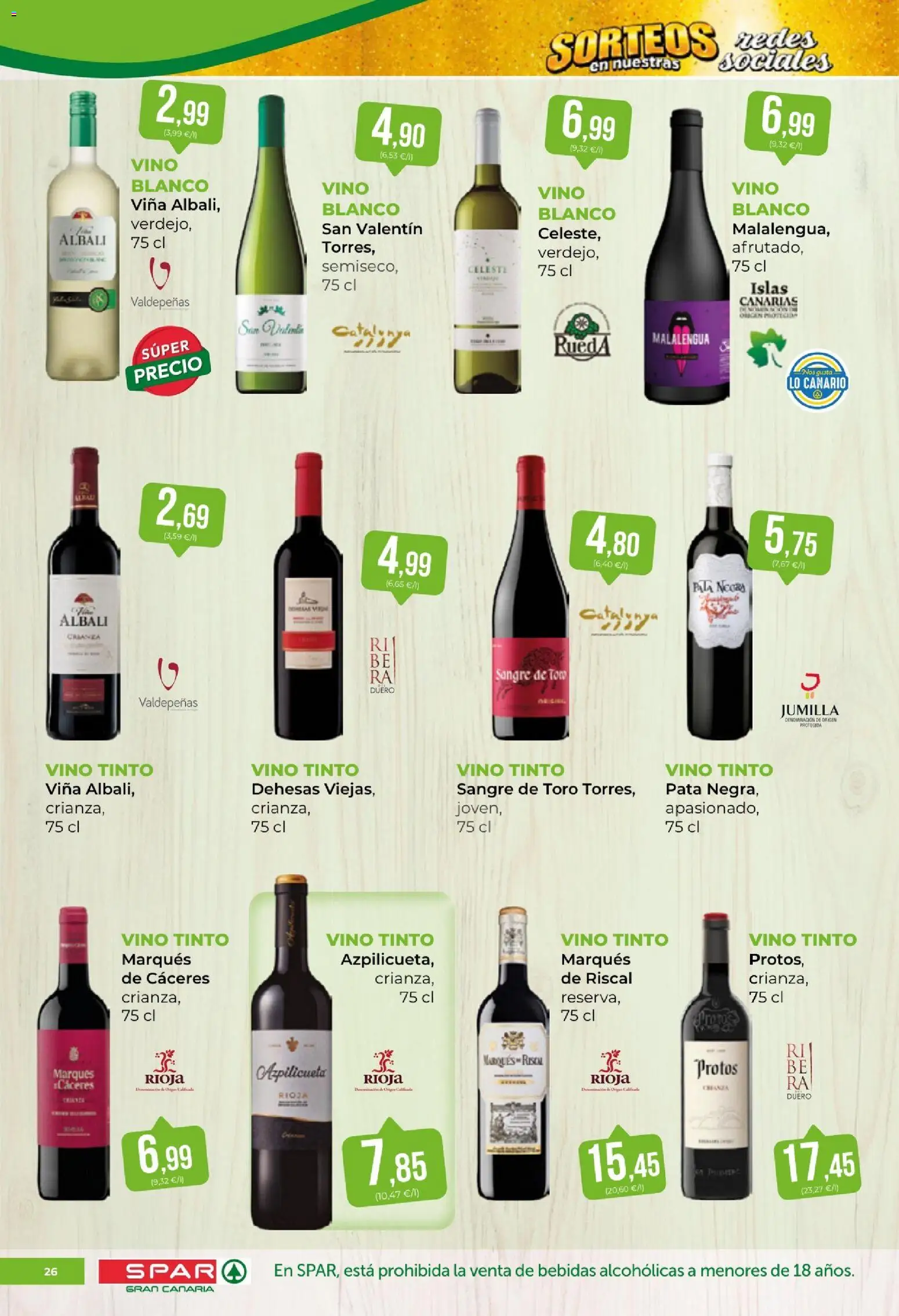 Spar - folleto │ válido desde el 02/10/2026 | Página: 26