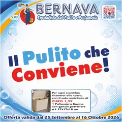 Anteprima del volantino Bernava volantino valido a partire dal 25/09/2026