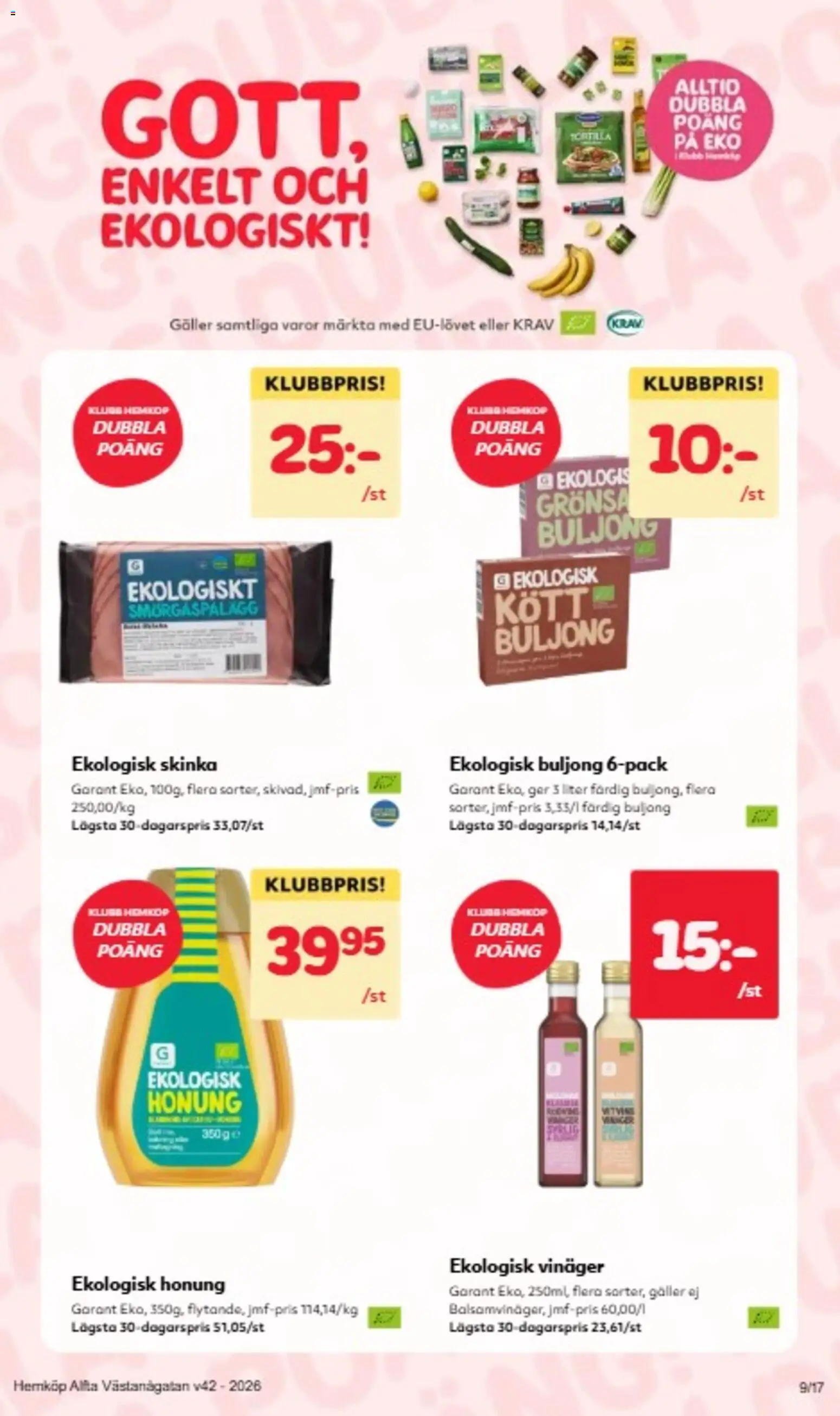 Hemköp reklamblad aktuell från 12/10/2026 | Sida: 9
