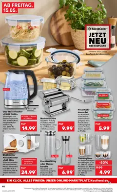 Náhled letáku Kaufland Německo leták od 15.05.2026 | Strana: 40 | Produkty: Kabel, Cappuccino, LED