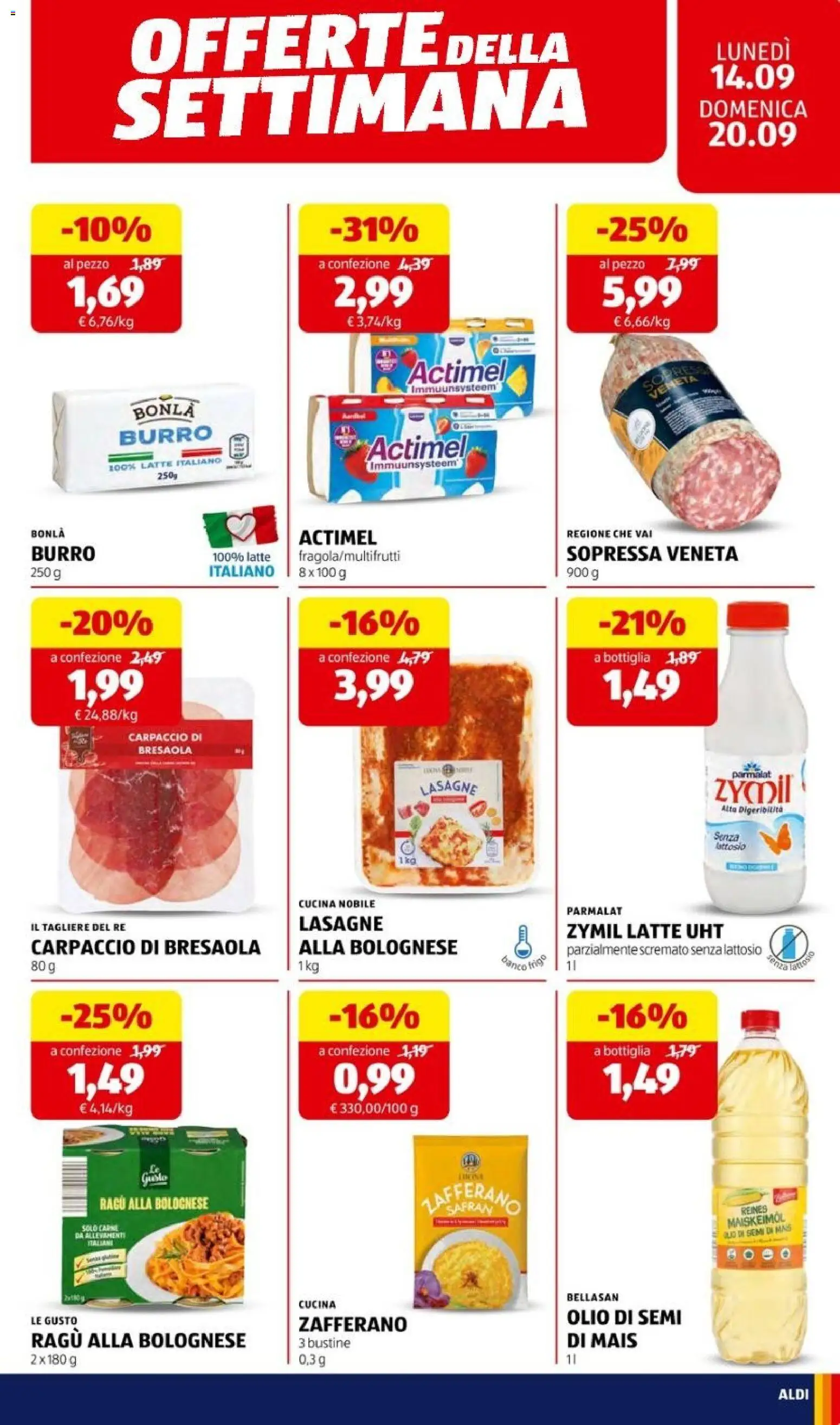Volantino Aldi del 14/09/2026 | Pagina: 21