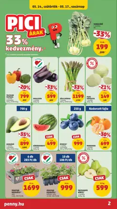 MANDARIN, I. osztály lédig, kg - amely érvényes a következő dátumtól: 14.05.2026 | Oldal: 2