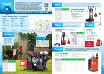 Mountfield leták platný od 25.03.2026 | Strana: 27 | Produkty: Ponorné čerpadlo, Čerpadlo, Aku, Voda