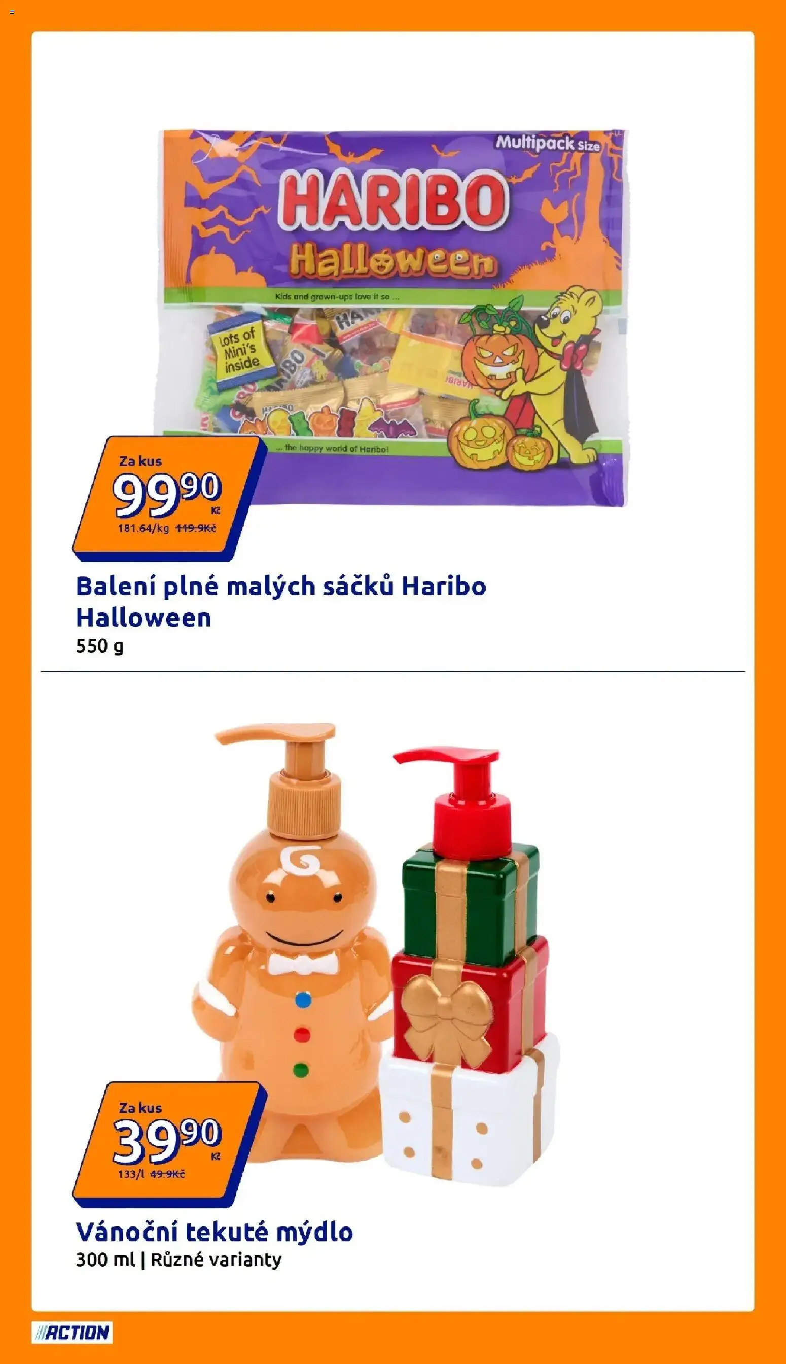 Action leták od 14.10.2026 - Akční leták online | Strana: 3 | Produkty: Mýdlo, Haribo