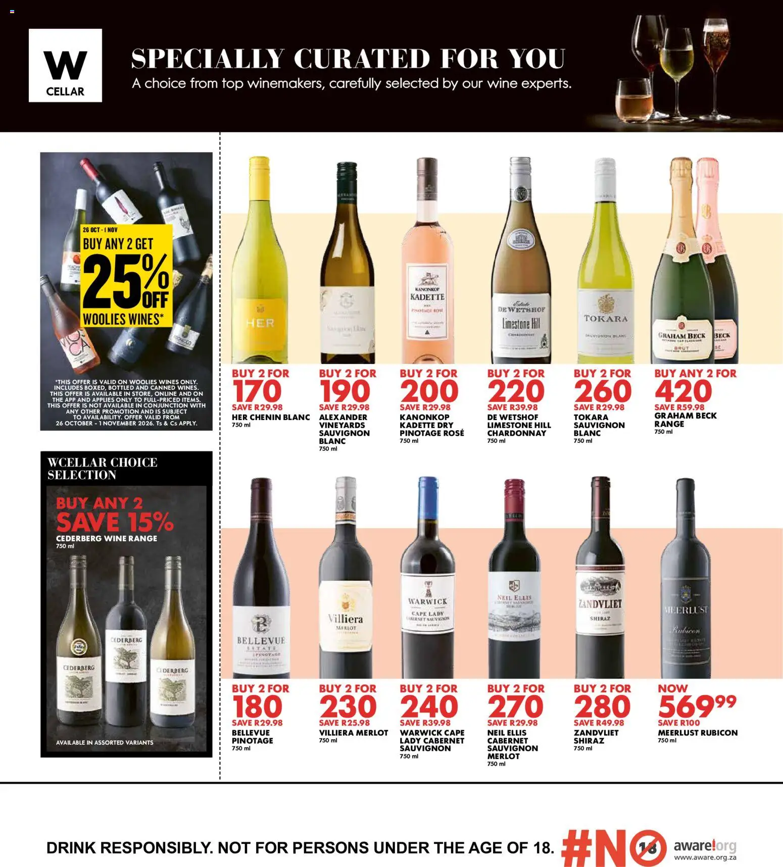 New Woolworths catalogue – valid from 26/10/2026 | Page: 9 | Products: Wine