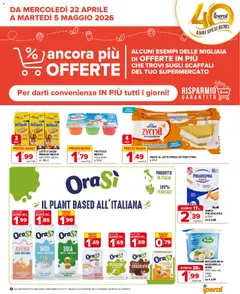 Anteprima del volantino Iperal volantino Ancora Più Offerte valido a partire dal 22.04.2026