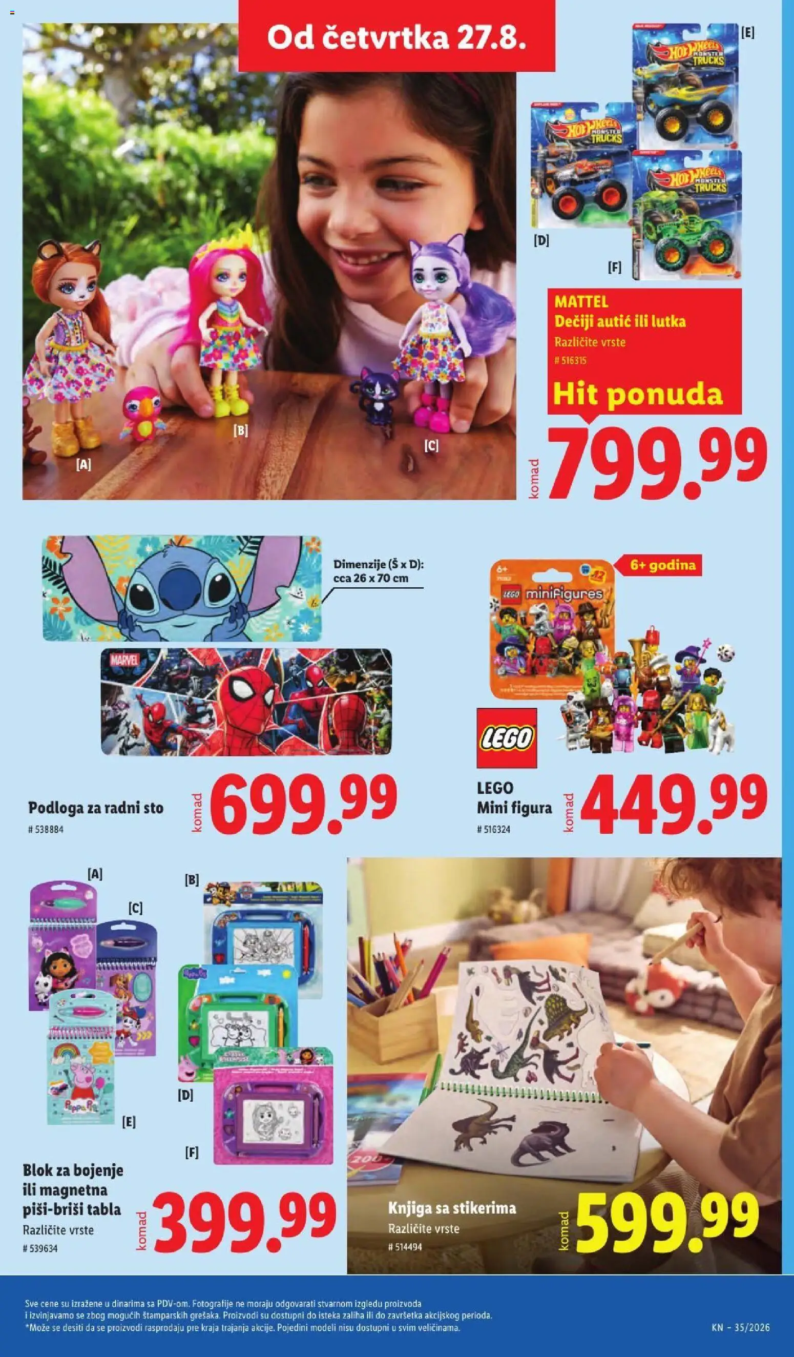 Lidl katalog - važi od 27.08.2026 | Strana: 85