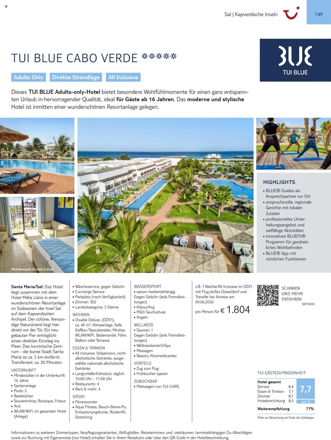 TUI Prospekt Kanaren, Kapverden & Senegal 2025/26 – gültig ab 01.11.2025 | Seite: 149 | Produkte: Rum, Gerichte, Uhr