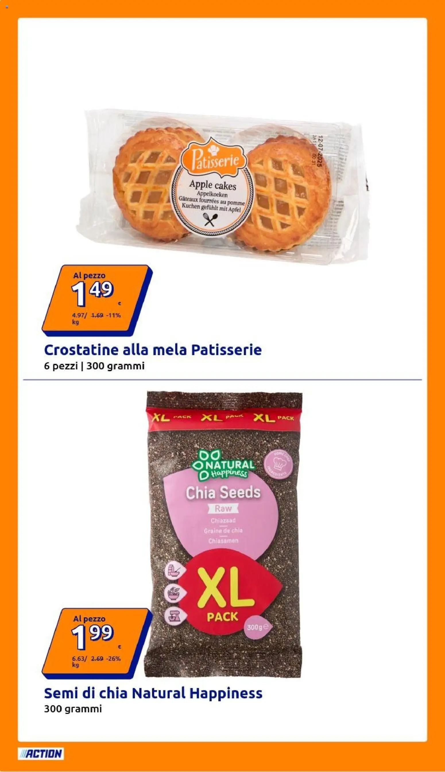 Volantino Action del 08/07/2026 | Pagina: 14 | Prodotti: Crostatine