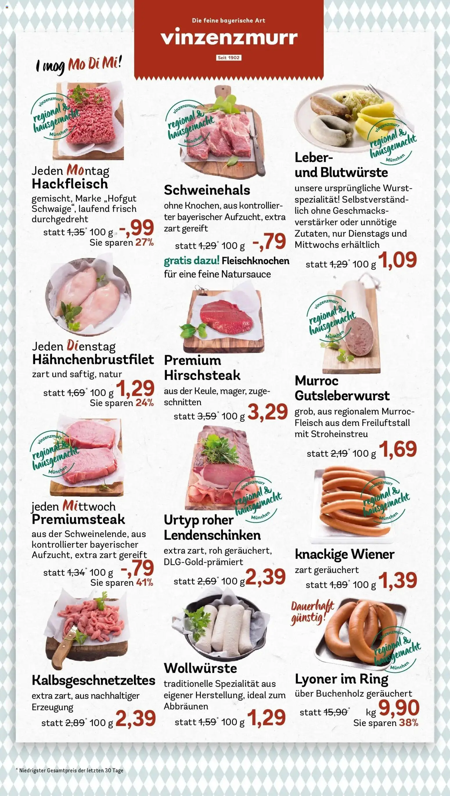 REWE Prospekt ab 26.10.2026 zum Blättern » Angebote | Seite: 8 | Produkte: Verstärker, Wurst, Fleisch, Hackfleisch