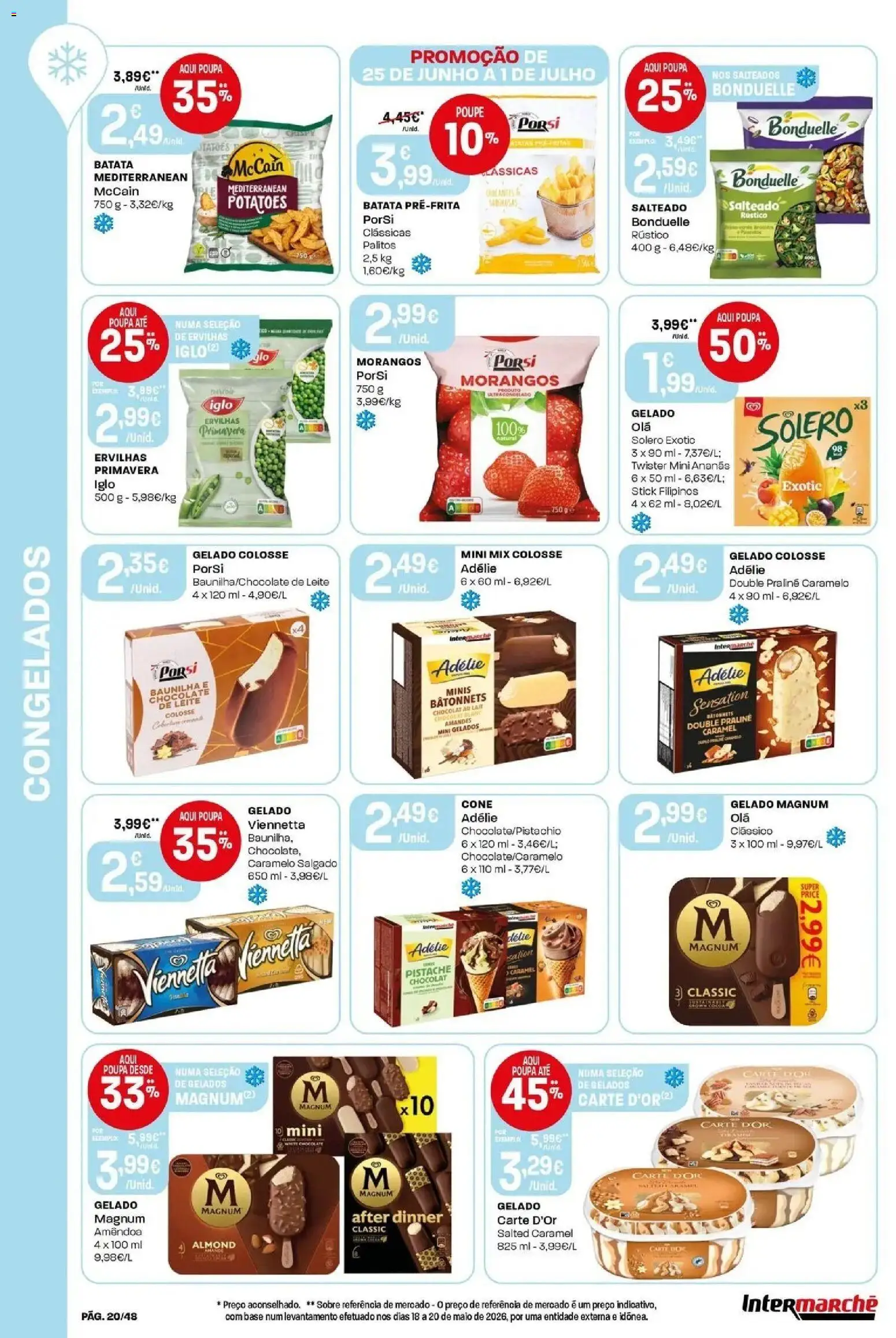 Intermarché - Isto é que são preços BAIXOS! │ válido de 25/06/2026 | Página: 20