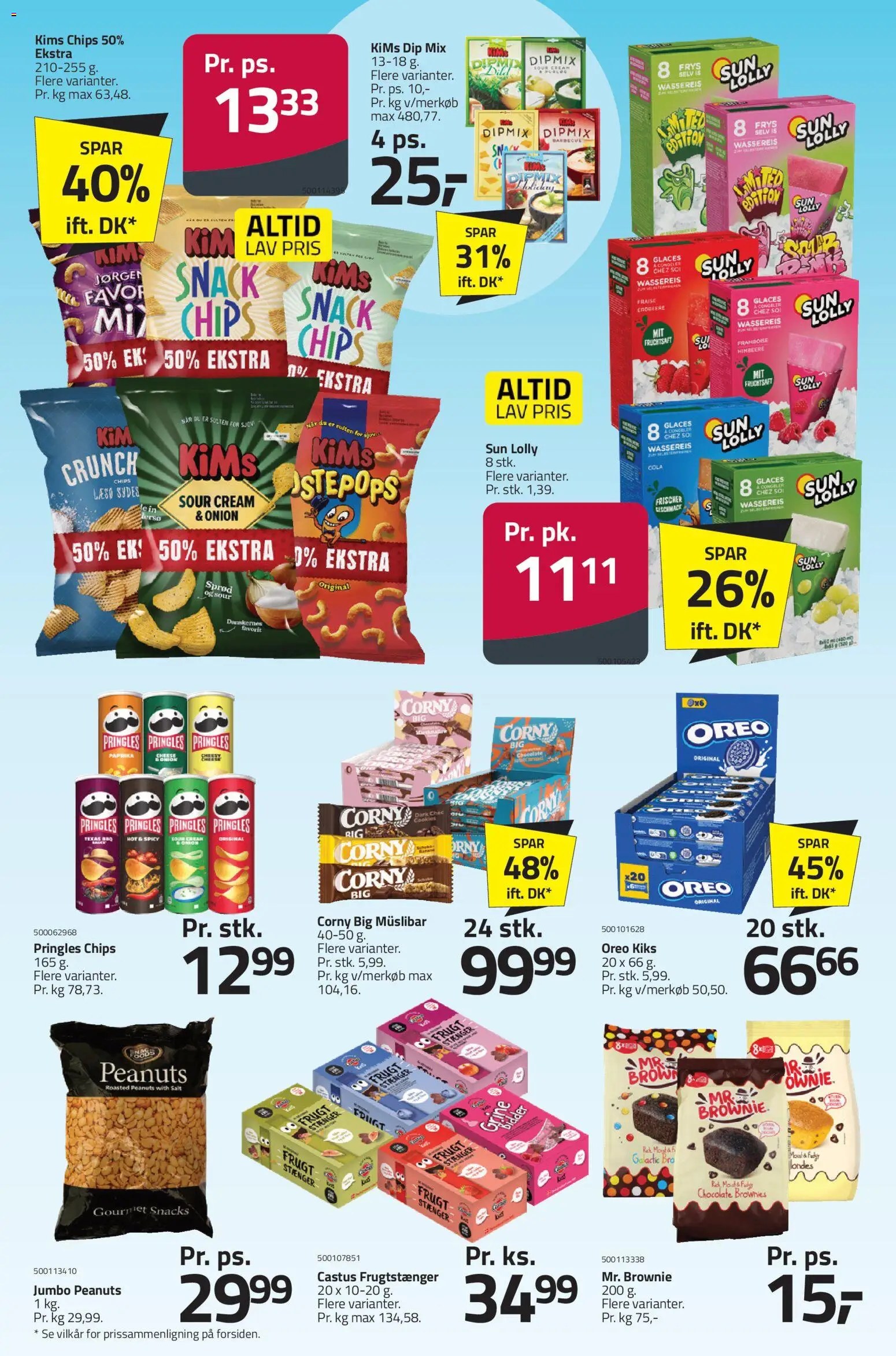 Fleggaard tilbudsavis – gyldig fra 03.06.2026 | Side: 5 | Produkter: Cookies, Peanuts, Salt, Paprika