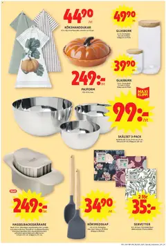ICA Maxi erbjudanden - Förhandsvisning av reklamblad från butik ICA Maxi aktuell från 21/09/2026 | Sida: 24 | Produkter: Potatis, Kökshanddukar, Servetter, Grönsaker