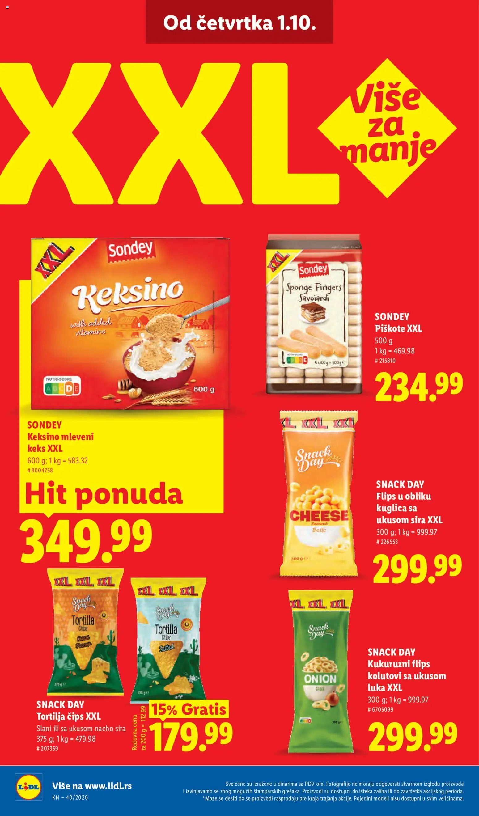 Lidl katalog - važi od 01.10.2026 | Strana: 64