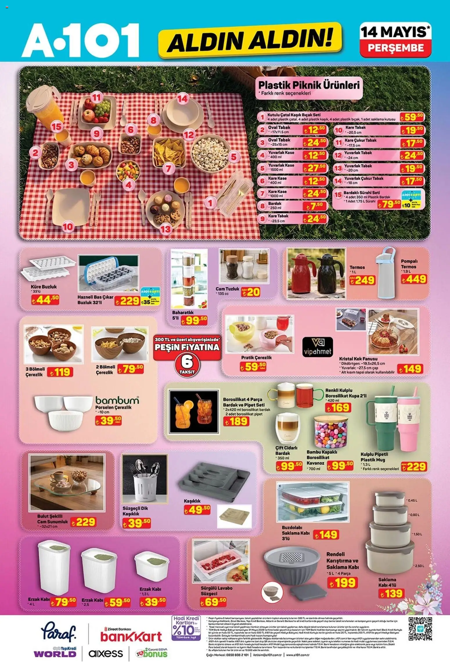 A101 - Katalog Aldın Aldın - 14.05.2026 tarihinden itibaren geçerlidir | Sayfa: 15