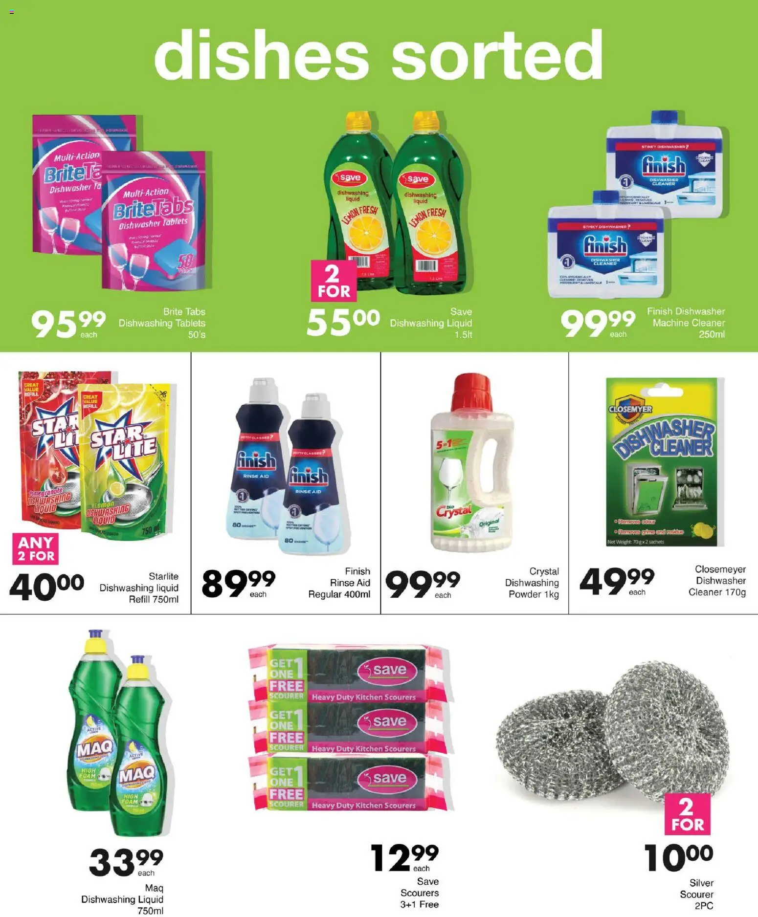 New Save catalogue – valid from 29/09/2026 | Page: 78 | Products: Powder, Foam, Dishwasher tablets, Lemon