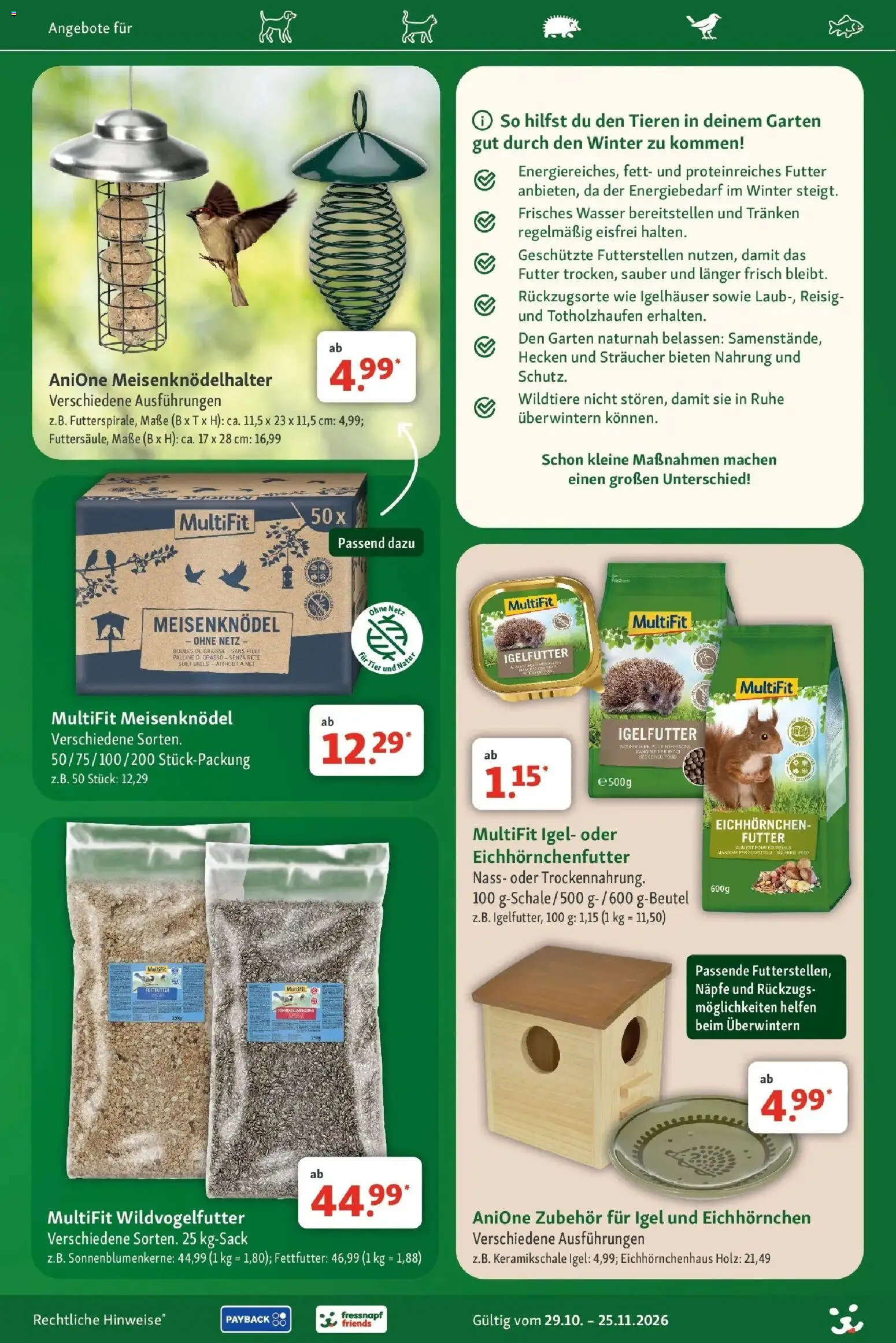 Fressnapf - Fressnapf: Tierisch viel Weihnachten schon den ganzen November (ab 29.10.2026) zum Blättern | Seite: 23 | Produkte: Wasser