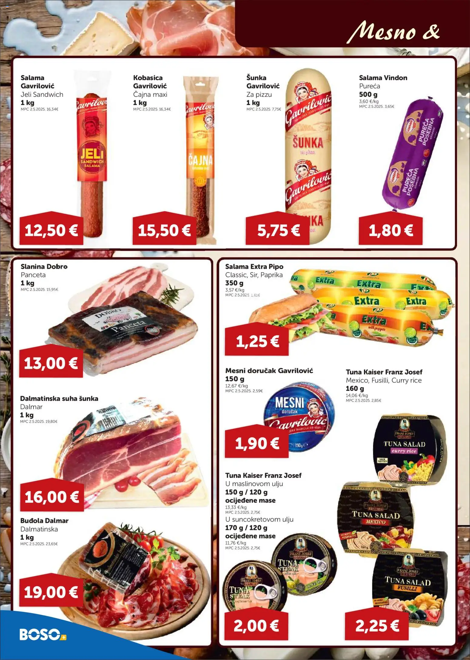 Boso katalog | vrijedi od 03.09.2026 | Stranica: 4 | Proizvodi: Sandwich, Buđola, Paprika, Kobasica