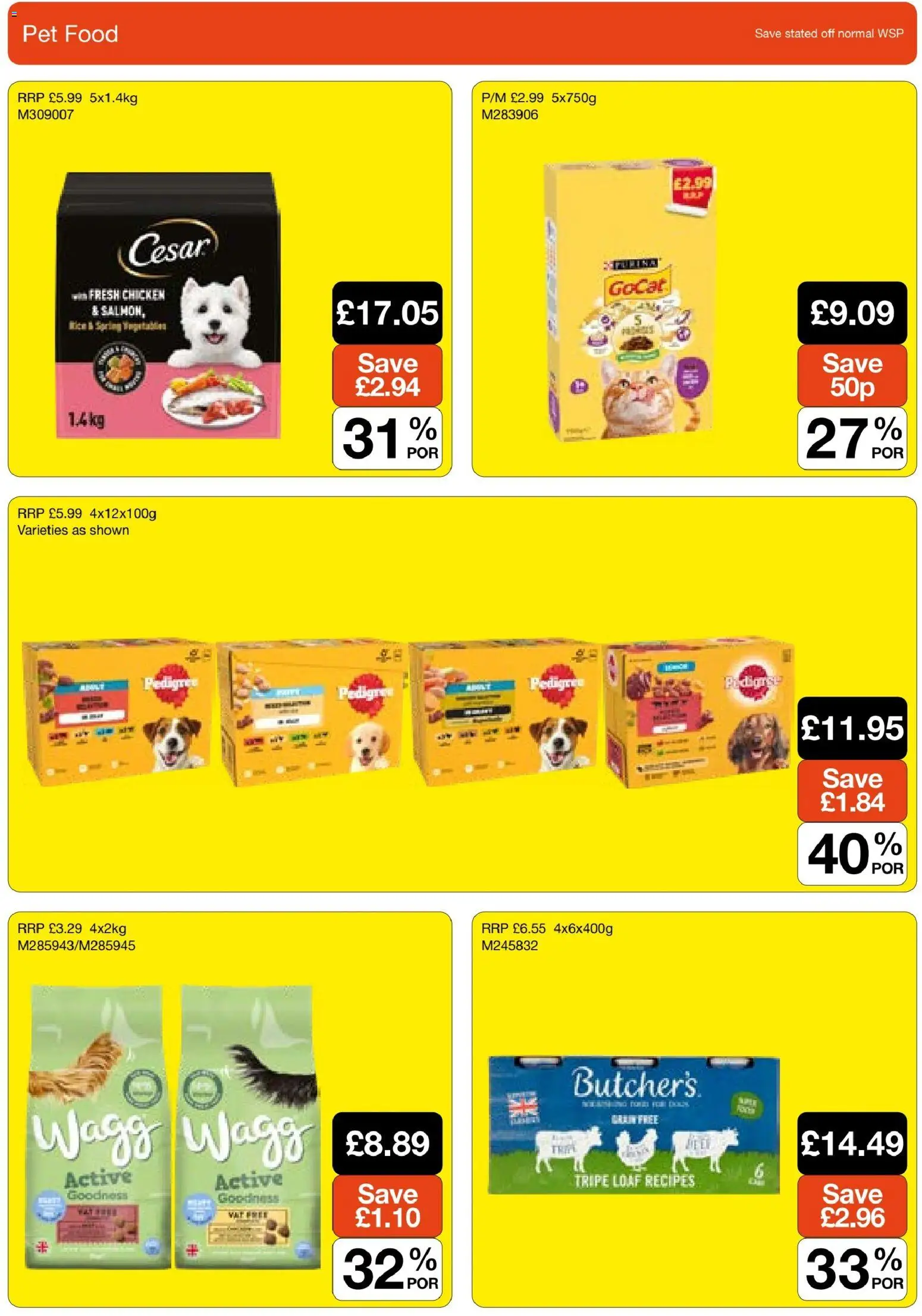 {H1} | Page: 14 | Products: Chicken, Pet food