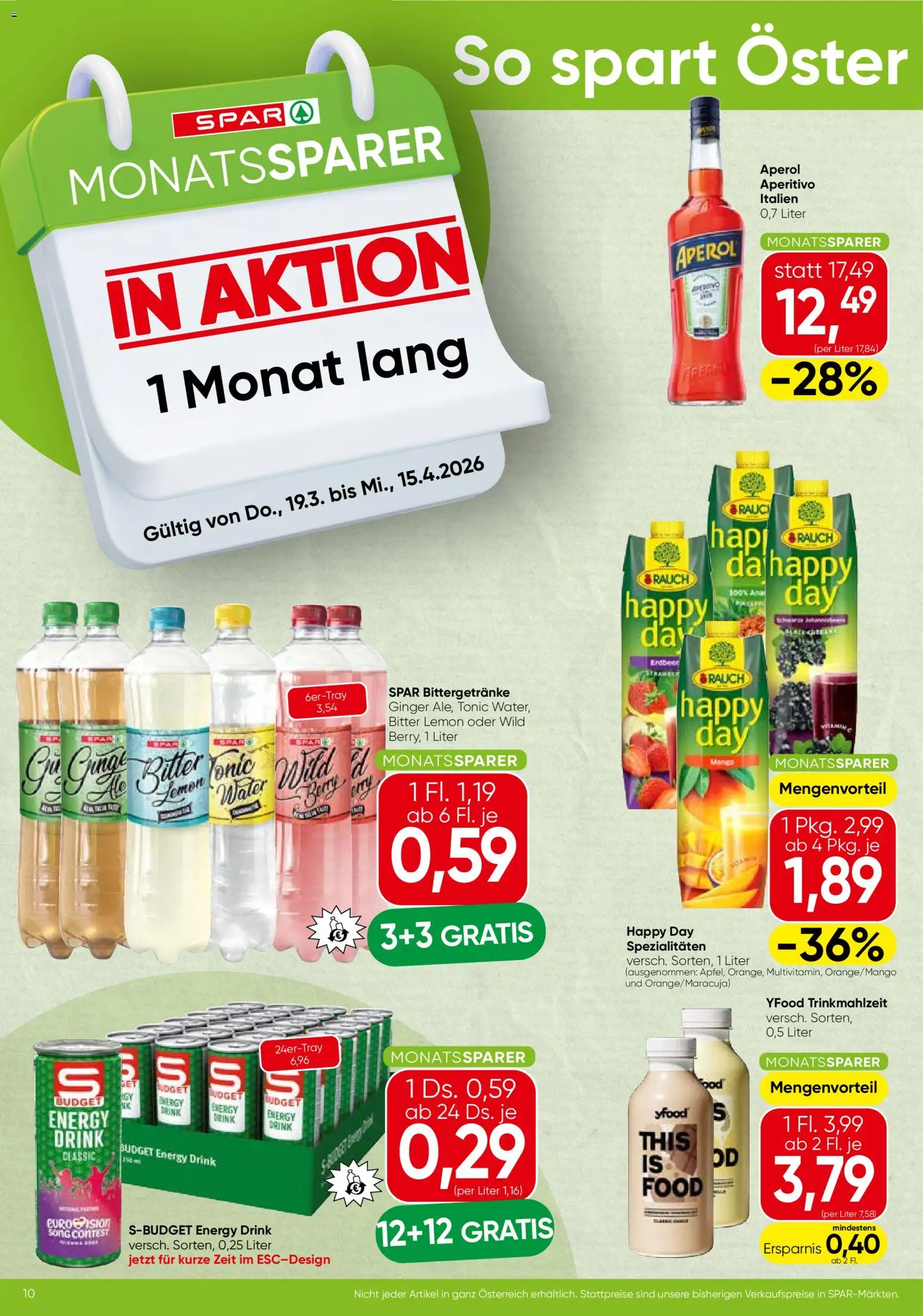 Spar Monatssparer gültig ab 19.03.2026 | Seite: 3 | Produkte: Mango