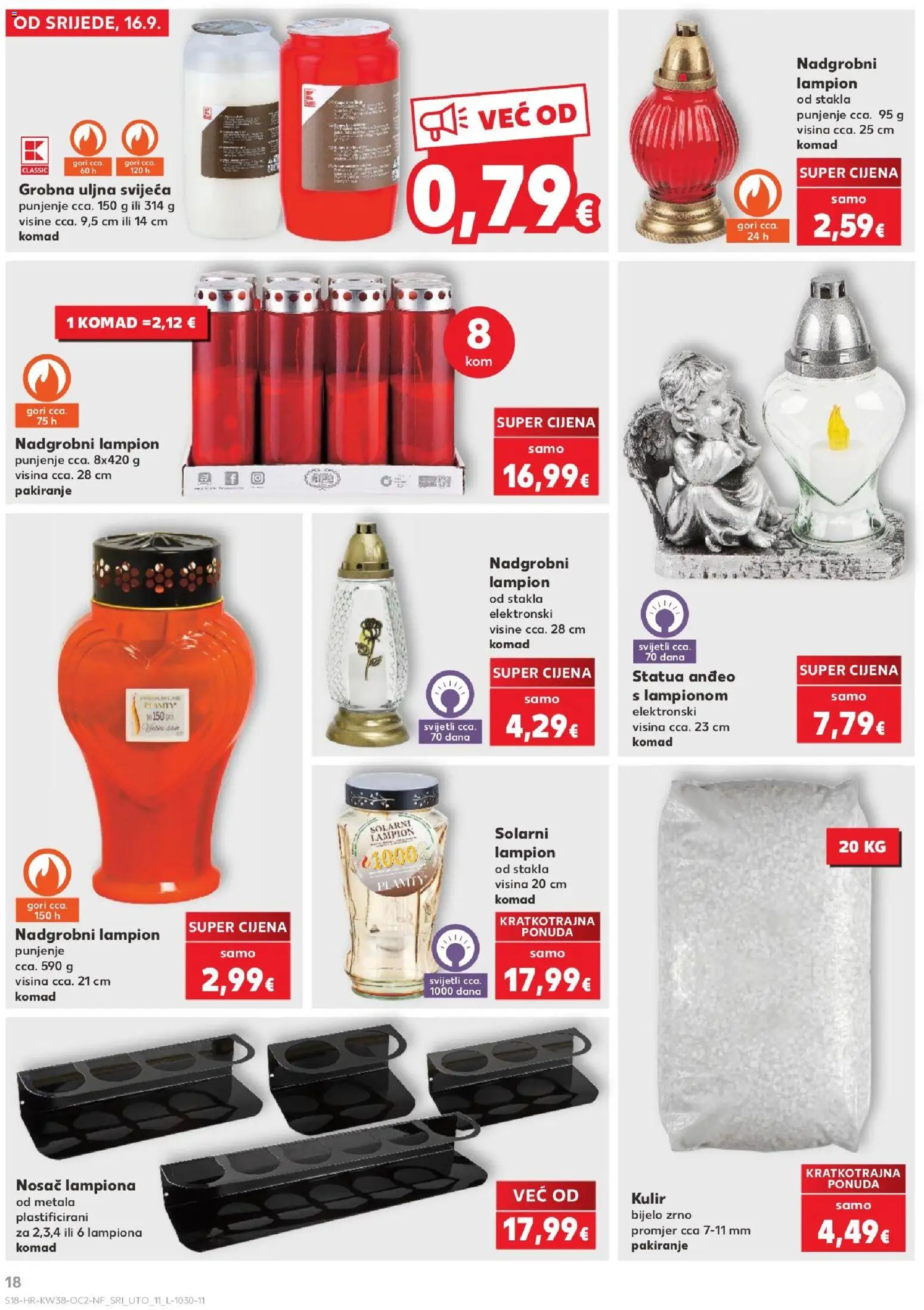 Kaufland HR akciós ujság - amely érvényes a következő dátumtól: 2026.09.16. | Oldal: 18