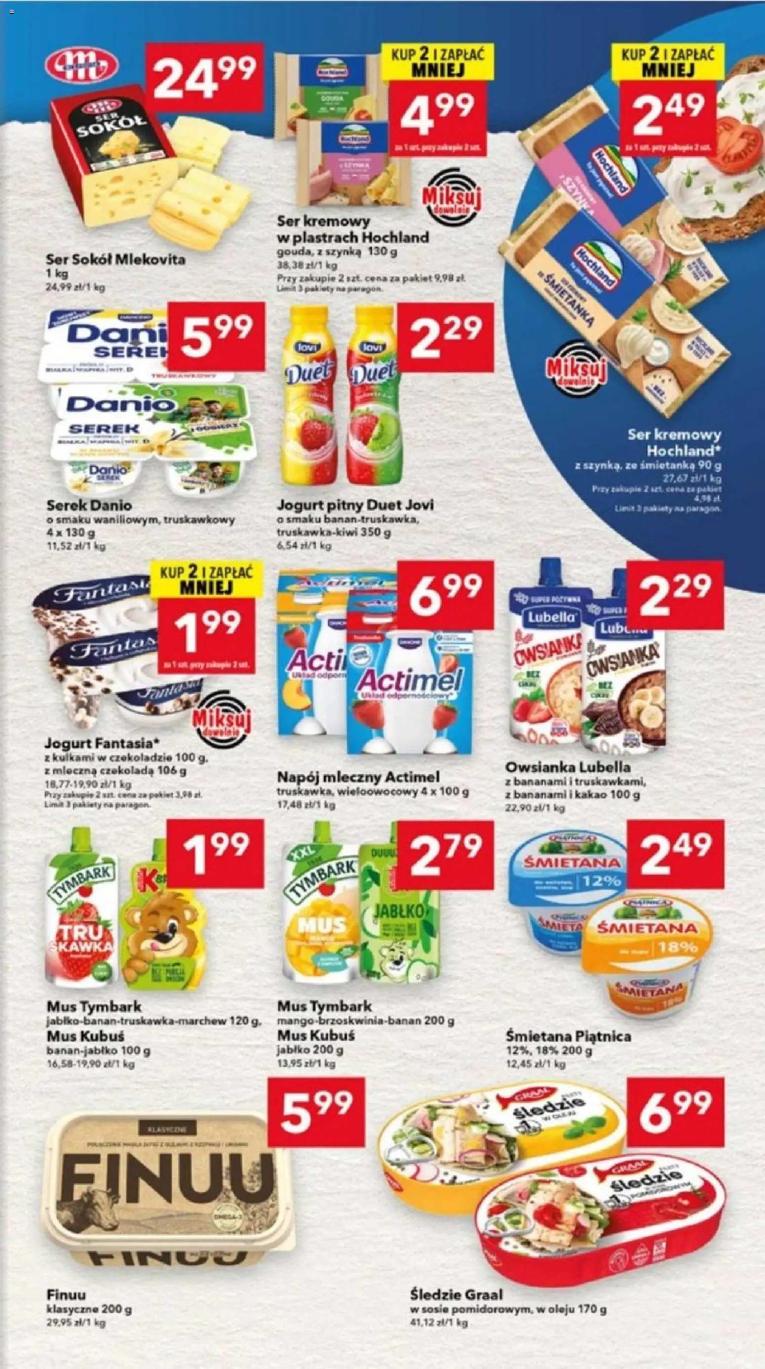 Lewiatan gazetka - Ostrów Wielkopolski od 27.08.2026 | Strona: 3 | Produkty: Owsianka, Piątnica, Jogurt, Czekolada