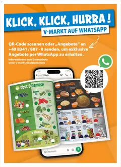 V-Markt Angebote ab 20.08.2026 gültig | Seite: 26 | Produkte: Blumen, Gemüse, Obst, Nachricht
