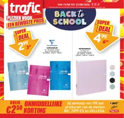 Trafic folder - Voorbeeld van een folder van Trafic, geldig van 19/08/2026