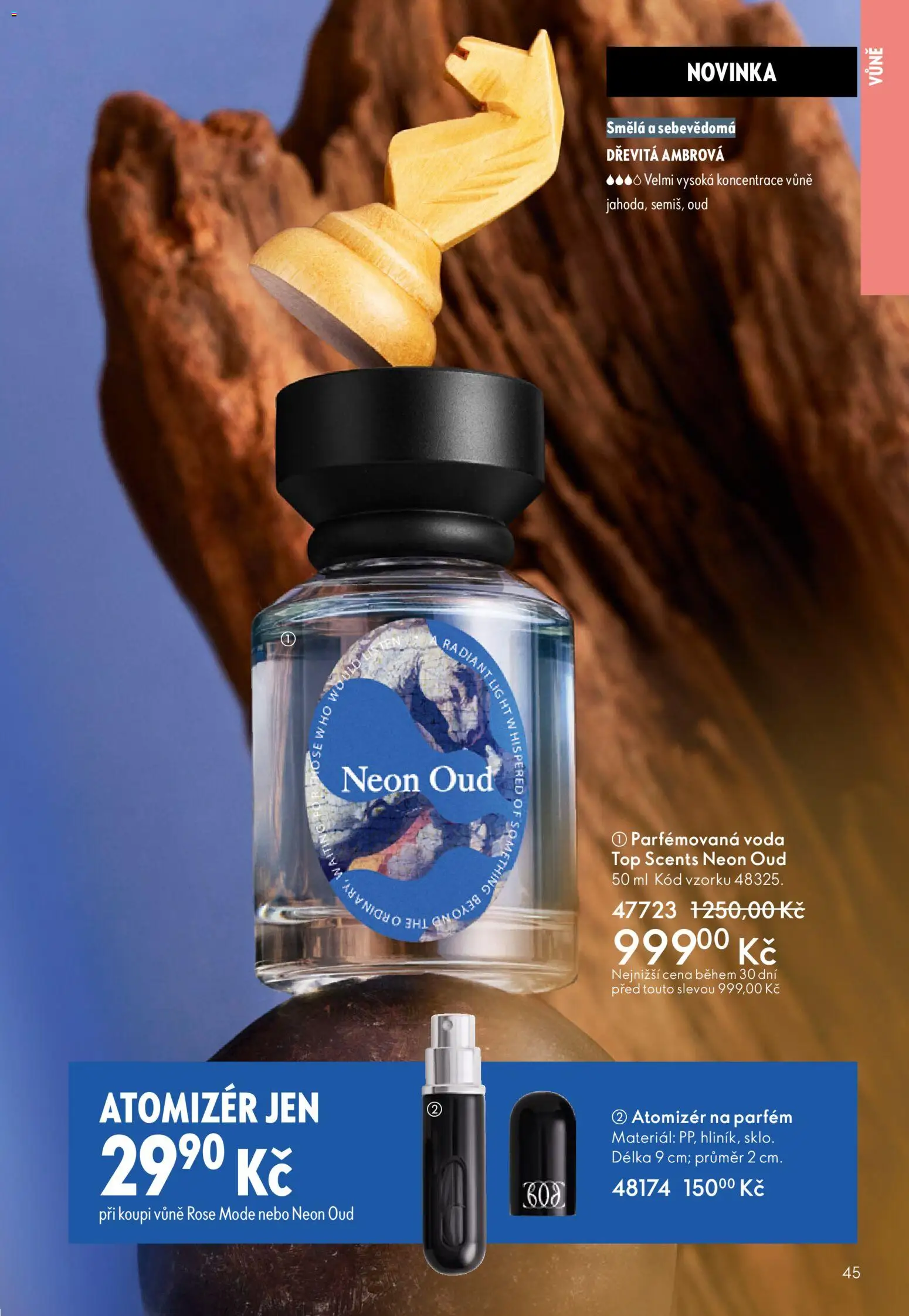 Oriflame katalog č. 07/2026 od 06.05.2026 | Strana: 45 | Produkty: Voda, Parfém