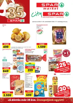 Spar Market akciós újság - amely érvényes a következő dátumtól: 2026.11.05.