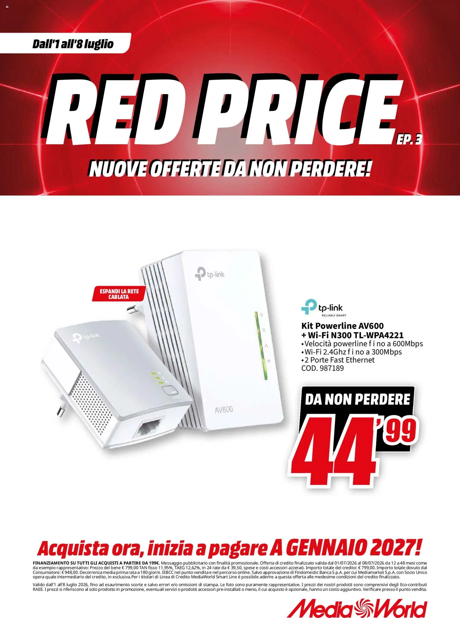Volantino Media World del 01/07/2026 | Pagina: 15