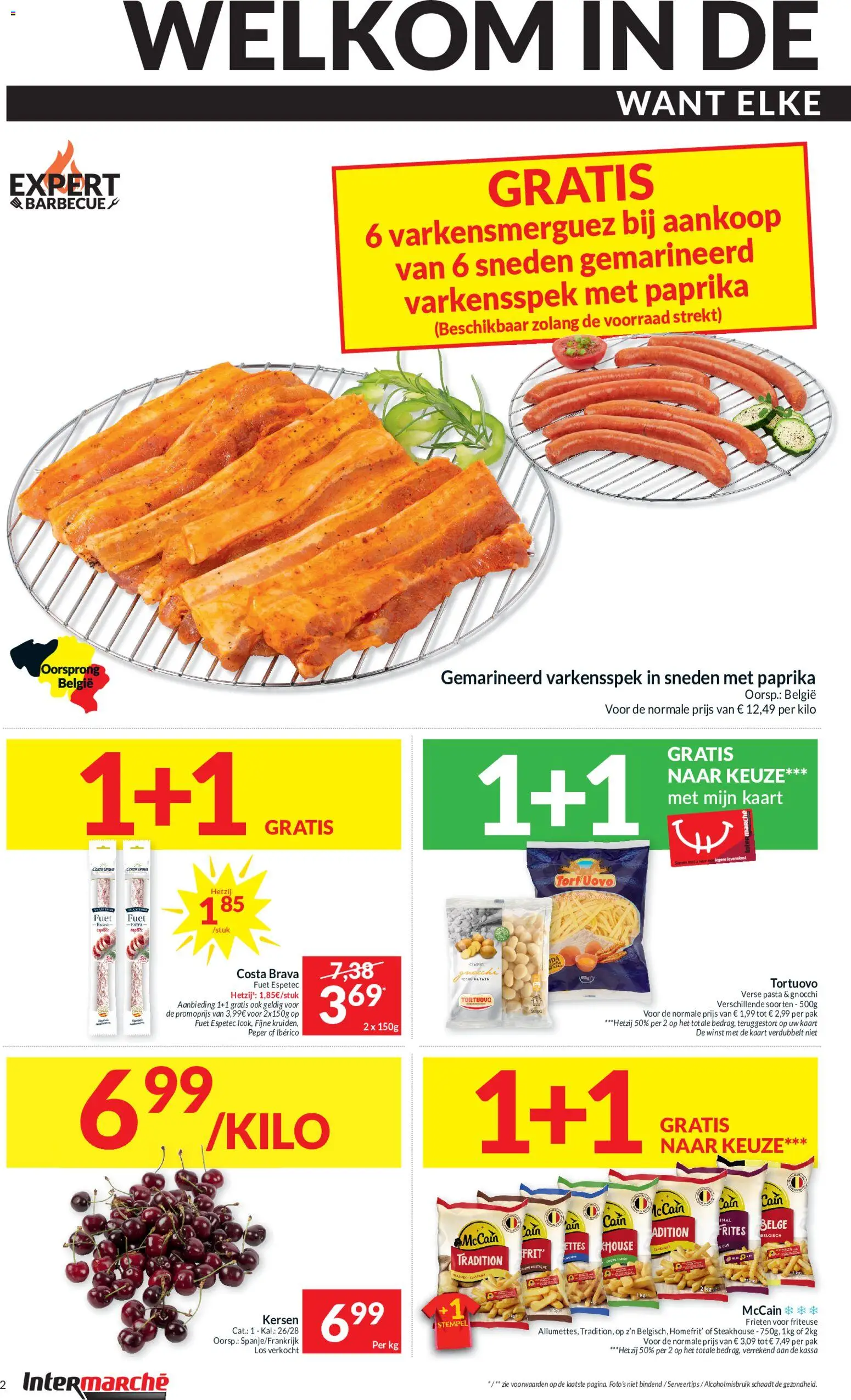 {H1} | Pagina: 2 | Producten: Pasta, Friteuse, Peper, Kaart