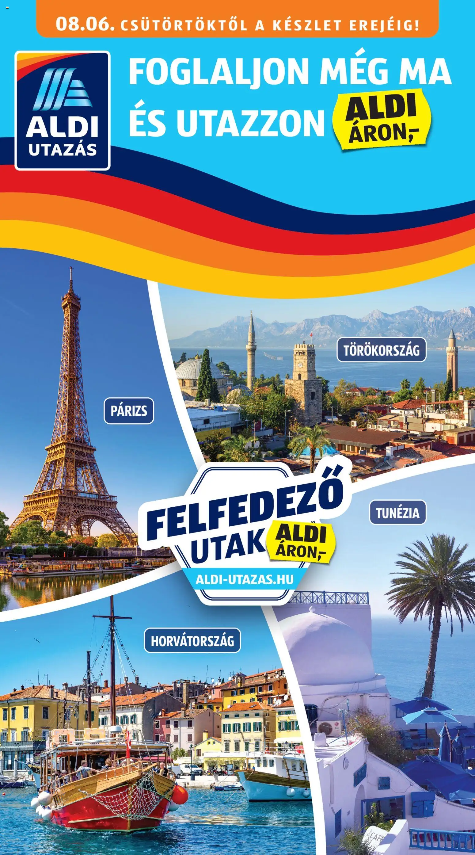 Aldi akciós ujság - amely érvényes a következő dátumtól: 2026.08.06. | Oldal: 1