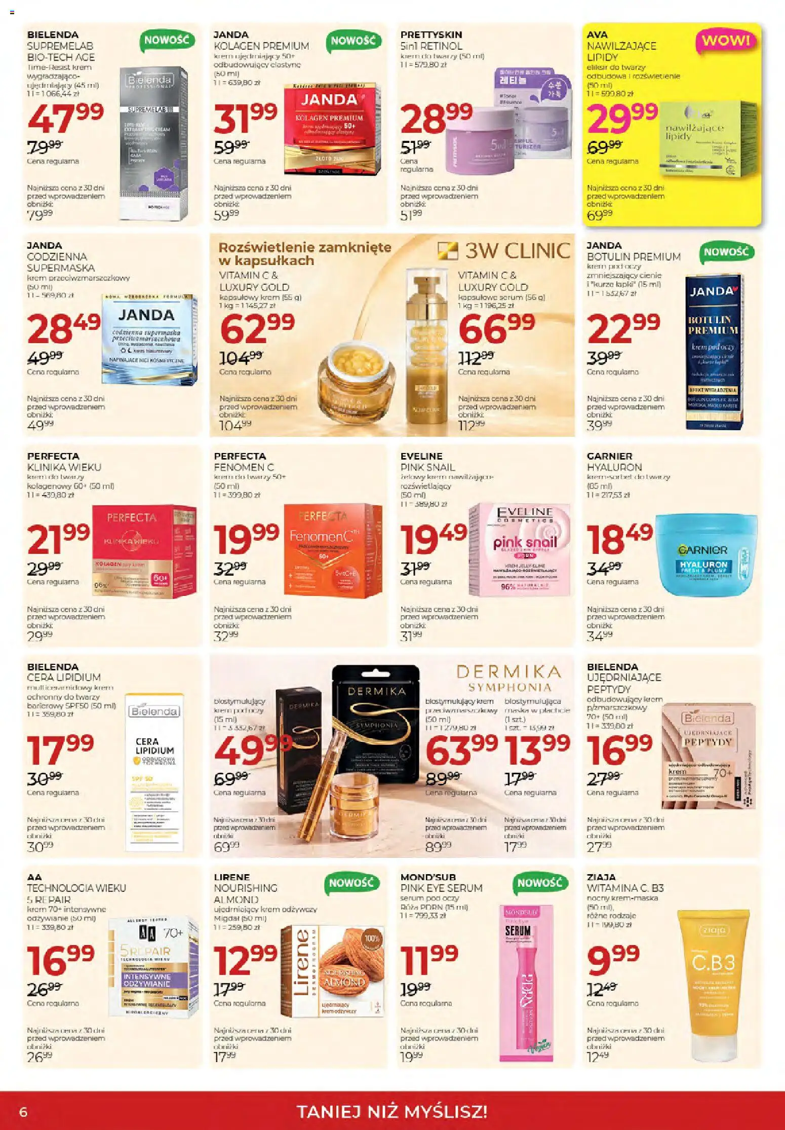 Jawa gazetka od 02.10.2026 | Strona: 6 | Produkty: Garnier, Bielenda, Krem