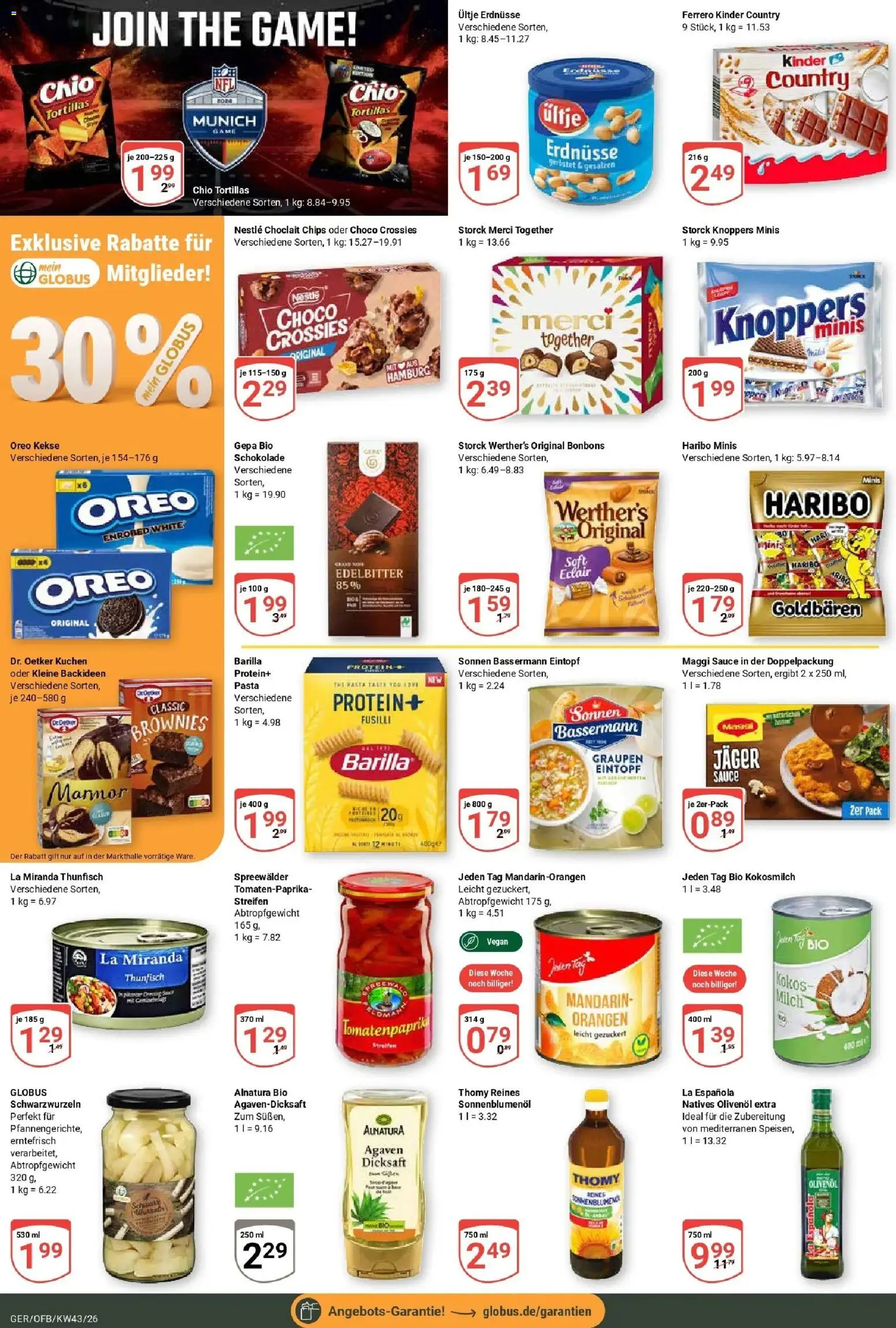 Globus Prospekt Gera (ab 19.10.2026) » Angebote online | Seite: 18 | Produkte: Maggi, Haribo, Sonnenblumenol, Chips