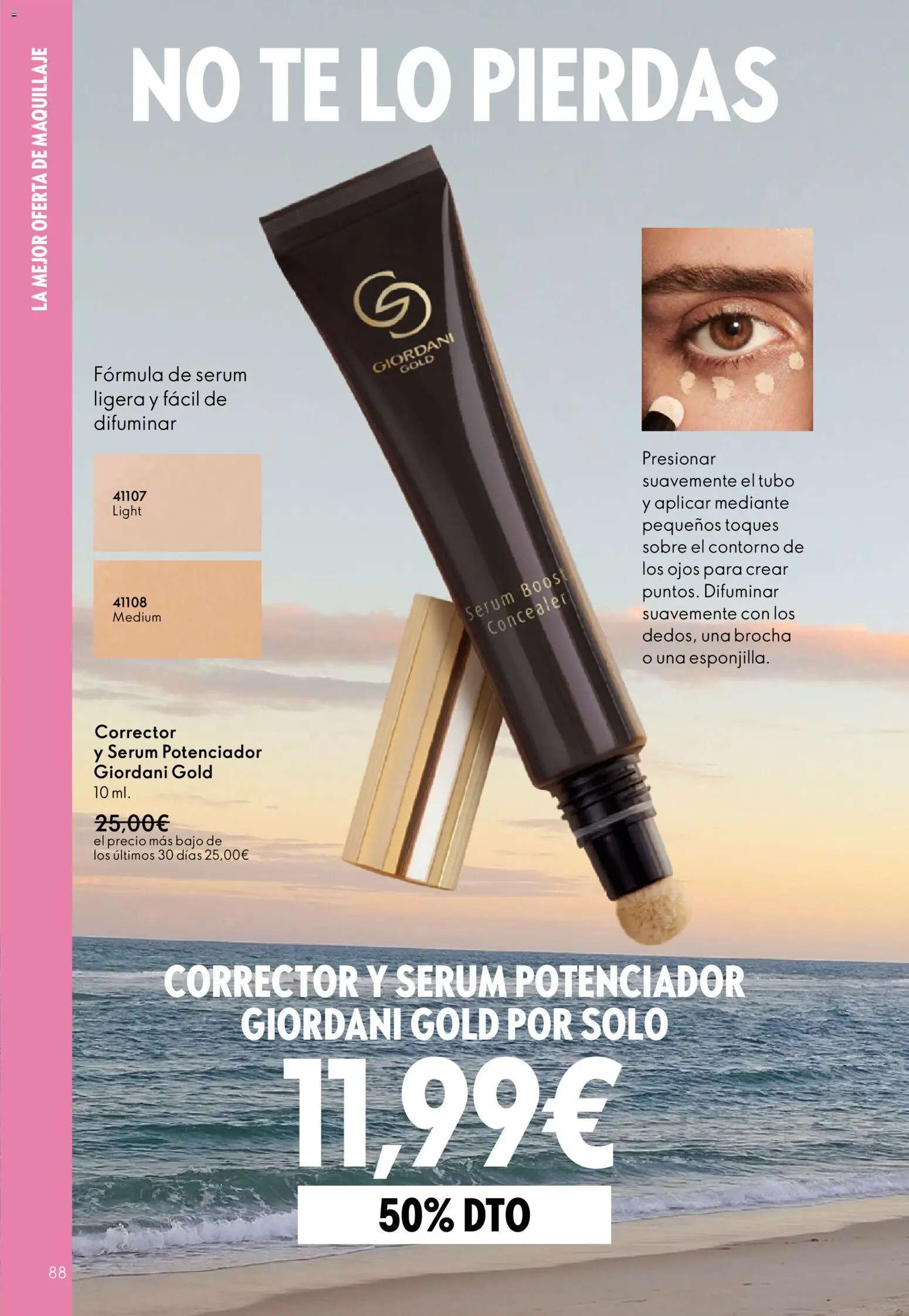 Oriflame - Catálogo Campaña 8 │ válido desde el 03.06.2026 | Página: 88 | Productos: Maquillaje, Sérum, Té, Brocha