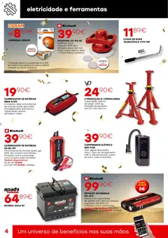 Pré-visualização Roady folheto válido de 28.05.2026 | Página: 4 | Produtos: Polos, Cabo, Lâmpadas, Ferramentas