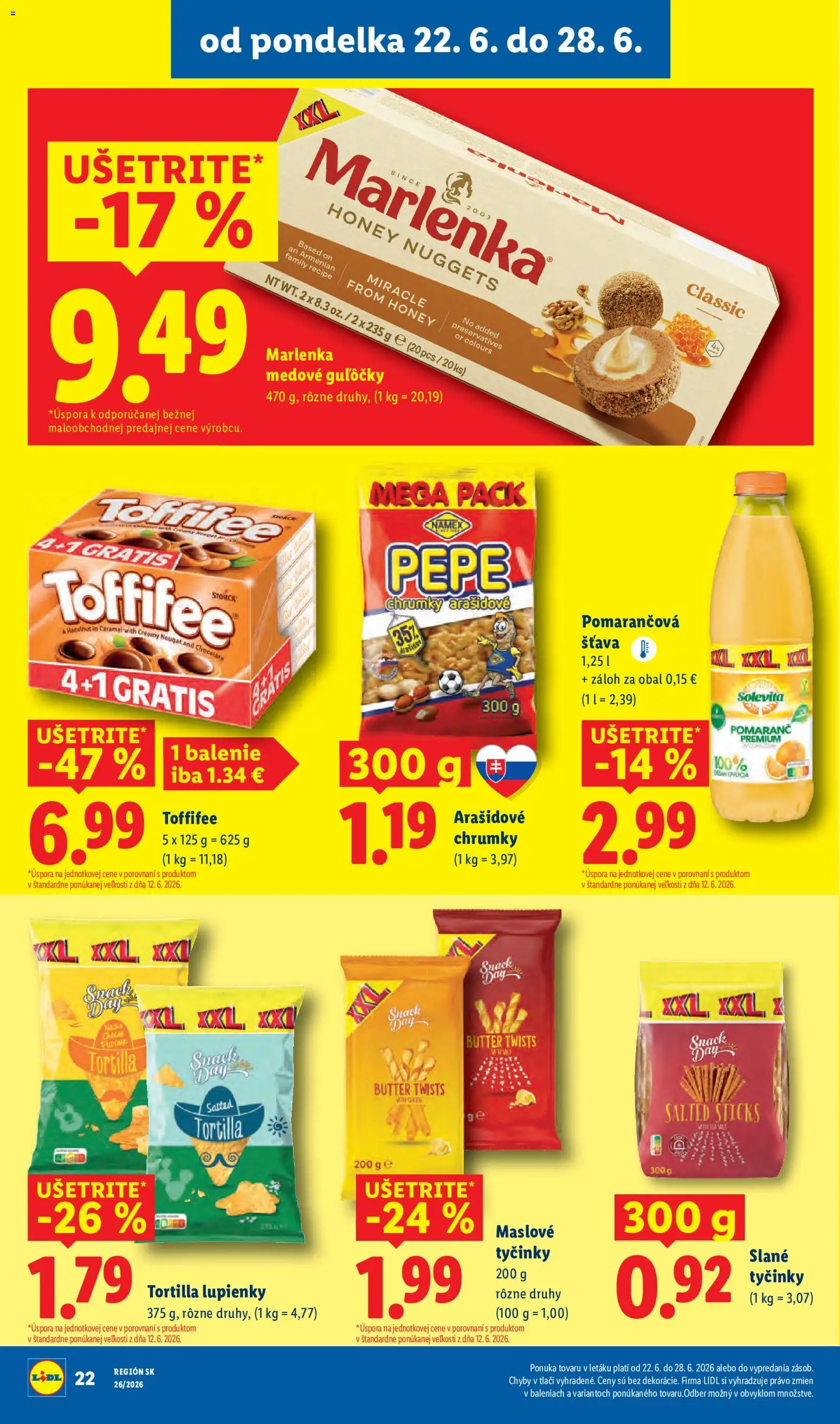 Nové Lidl akcie – leták je platný od 22.06.2026 | Strana: 33