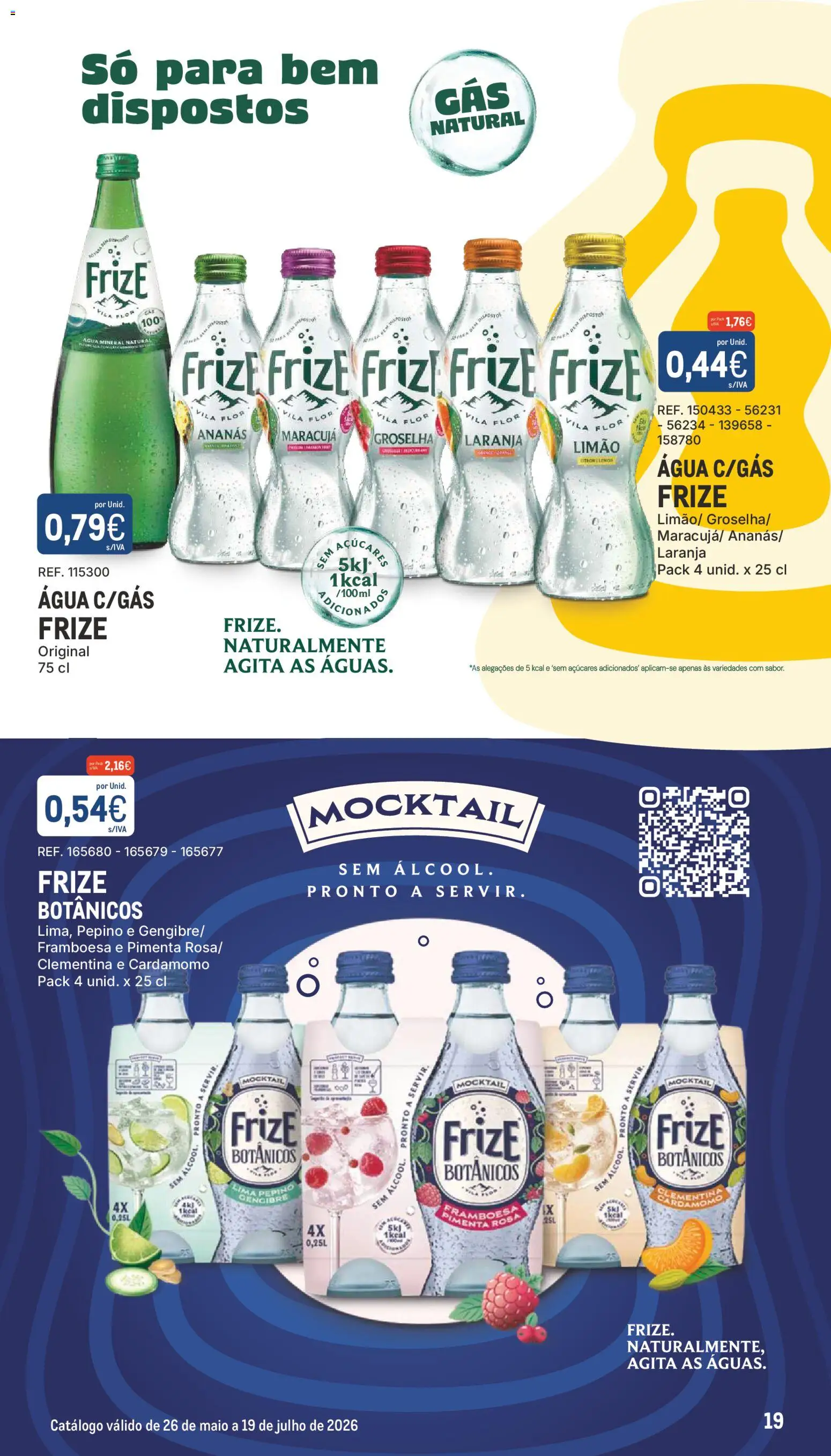 Makro Os Convocados │ válido de 26/05/2026 | Página: 19 | Produtos: Agua, Pimenta, Água mineral