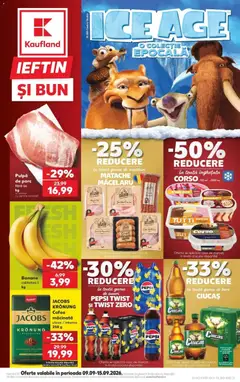 Ofertele Kaufland valabile de la 09.09.2026