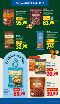 Náhled letáku ALESTO SELECTION Pekanové ořechy, 200 g, 100 g = 47,95 Kč od 16.07.2026 | Strana: 2 | Produkty: Wasabi, Směs ořechů, Semínka, Pekanové ořechy