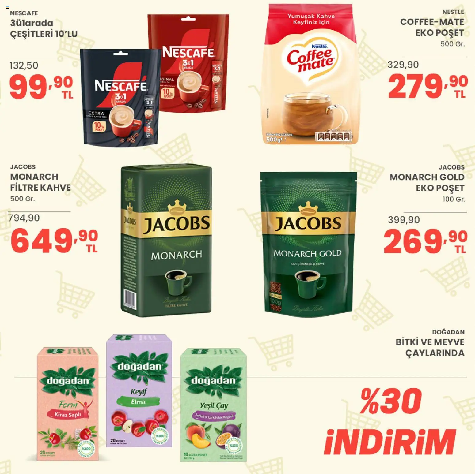 Sarıyer Katalog - 02 Ekim 2026 tarihinden itibaren geçerlidir | Sayfa: 26 | Ürünler: Kahve, Elma, Çay, Kiraz