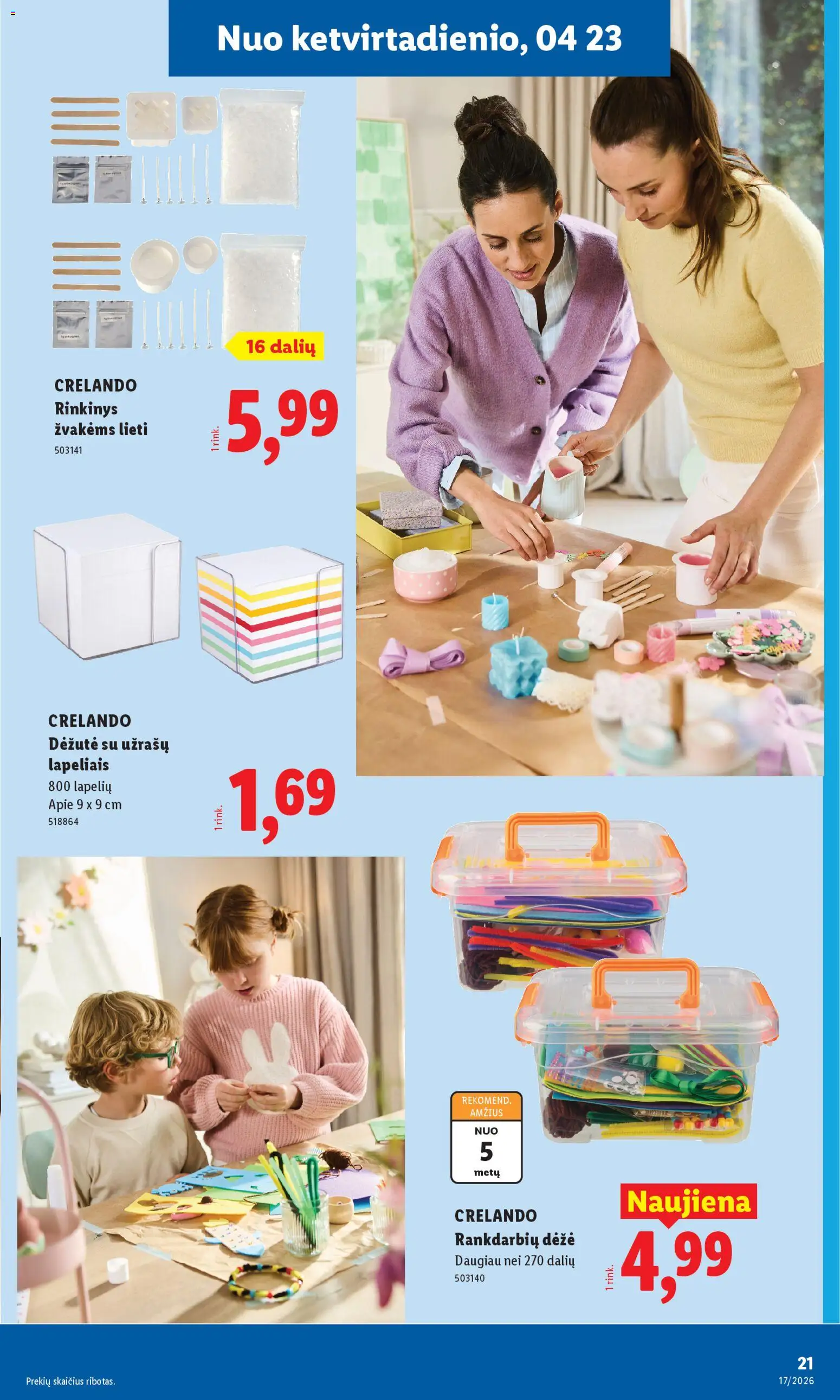 LIDL akcijos nuo 20.04.2026 | Puslapis: 21 | Prekių: Dėžė