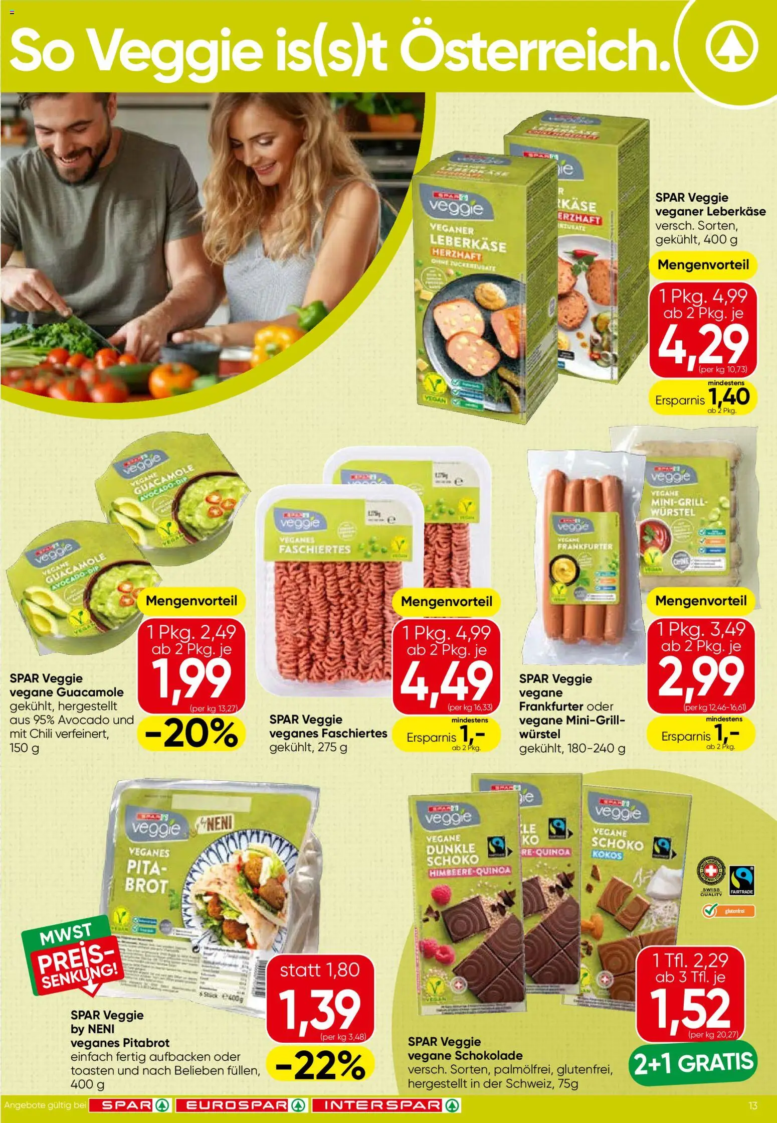 Spar - Flugblatt gültig ab 10.09.2026 | Seite: 13